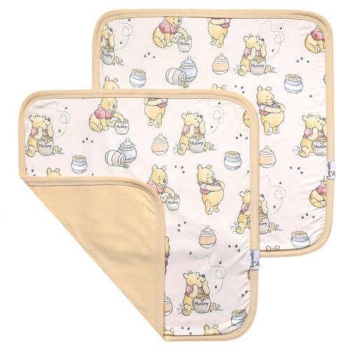 Copper Pearl - 2Pk 3-Layer Knit Security Blanket Set Hunny