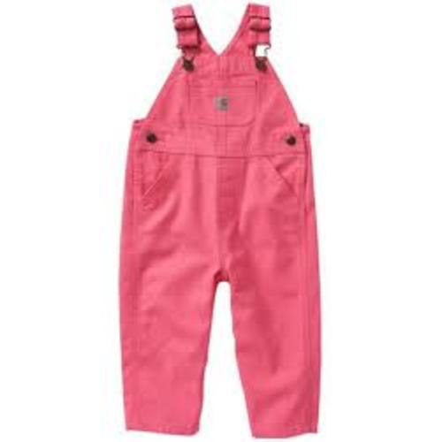 Carhartt Toddler Girls' Loose Fit Canvas Bib Overalls | Boot ...
