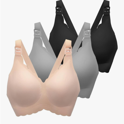 Nursing Bras for Breastfeeding, Seamless Ultra Comfort Maternity Bra, Natural Shape Pregnancy Bras for Women