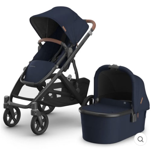 Uppababy Vista V3 Stroller + Bassinet Noa Navy