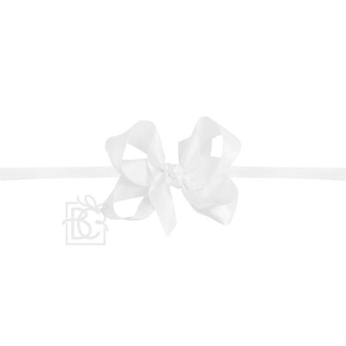 Beyond Creations Medium Satin Bow Baby Headband – Jojo Mommy