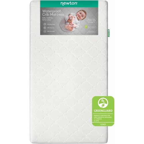 Newton Waterproof Crib And Toddler Mattress, White