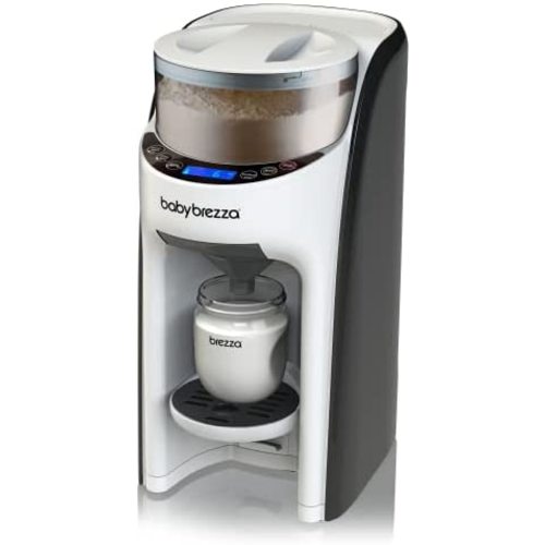 New and Improved Baby Brezza Formula Pro Advanced Formula Dispenser Machine - Automatically Mix a Warm Formula Bottle Instantly - Easily Make Bottle with Automatic Powder Blending
