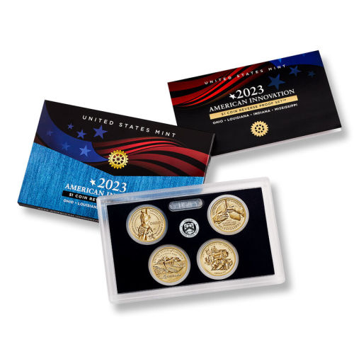 American Innovation 2023 $1 Coin Reverse Proof Set