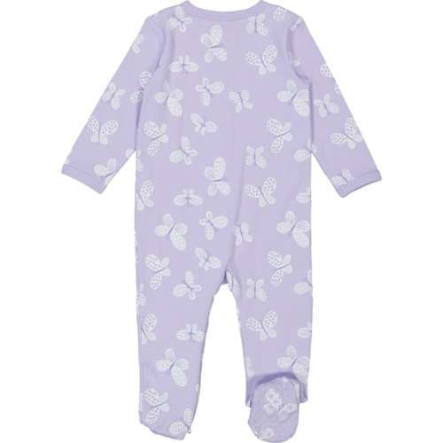 Light Purple Baby Cotton 2-Way Zip Romper | Best&Less™ Online