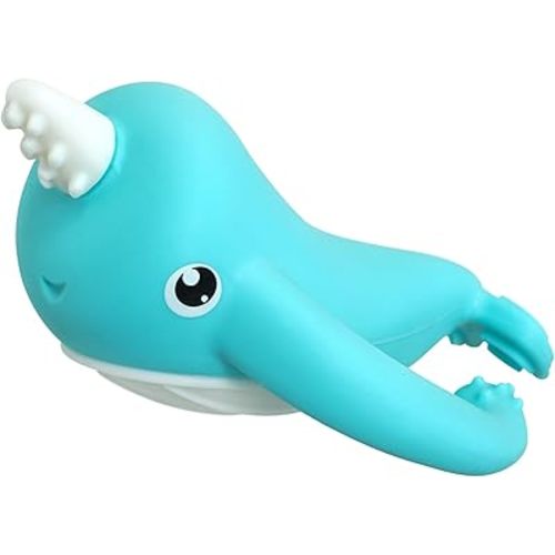 Best Baby Toy for 4Months Baby, Baby Teething Toys for 3-6 6-12 Months, Teething Relief Toys, Food Grade Silicone Montessori Baby Teether Toy for 3-6months, Sensory Toys for Teething Babies, Blue