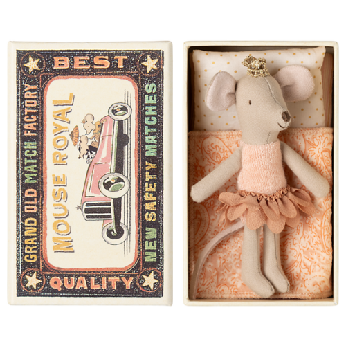 Princess mouse, Little sister in matchbox - Maileg USA