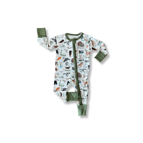 Harvest ABC's Green Zippy – TidalTots