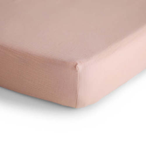 Mushie Mini Baby Muslin Crib Sheet