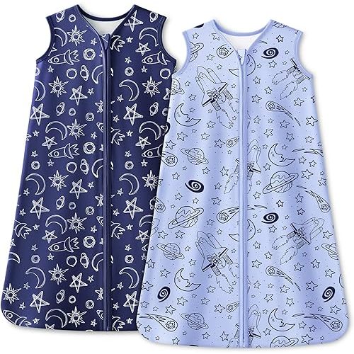 Unnivoll Baby Sleep Sack 0-6 Months 100% Organic Cotton 1.0 TOG