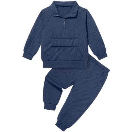 Toddler Boy Clothes Sweatshirt Fall Jogger Tracksuit Set 2T-6T