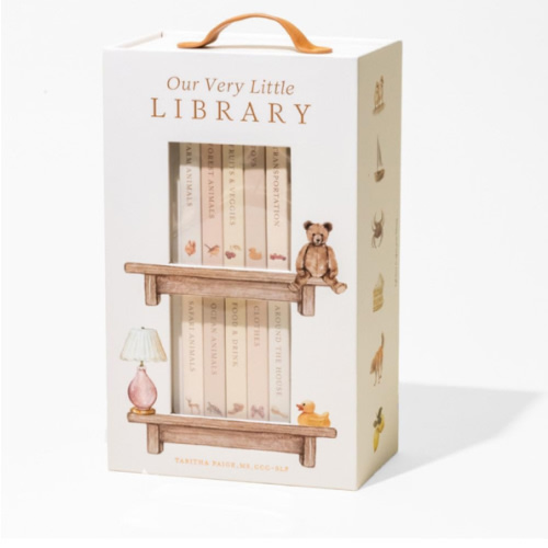 Amazon.com: Our Very Little Library Board Book Set: A Foundational Language Vocabulary Board Book Set for Babies (Tabitha Paige Children's Book Series): 9781958803868: Paige, Tabitha, Paige Tate & Co.: Books