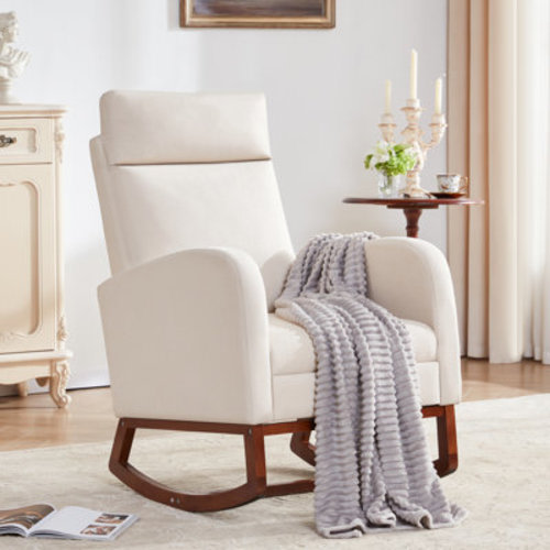 Isabelle & Max™ Rocking Chair with Footrest | Wayfair