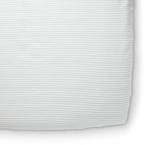 Pehr Crib Sheet | Stripes - Petal