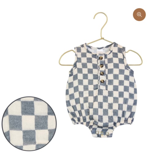 Cloud Muslin™ Bubble Romper - Miles