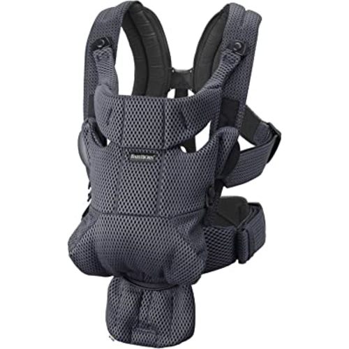 BabyBjörn Baby Carrier Free, 3D mesh, Anthracite