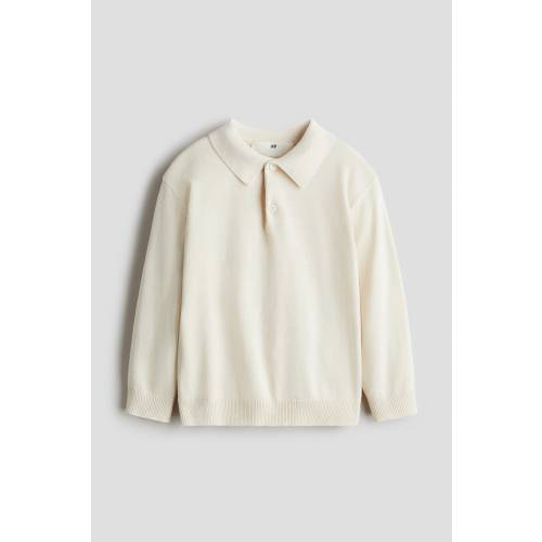 FINE-KNIT POLO SHIRT