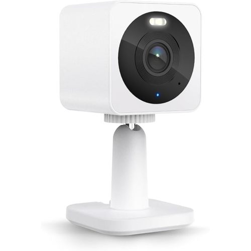 Wyze Cam OG Indoor/Outdoor 1080p Wi-Fi Smart Home Security Camera with Color Night Vision, Built-in Spotlight, Motion Detection, 2-Way Audio, Compatible with Alexa & Google, White, Free Expert Setup