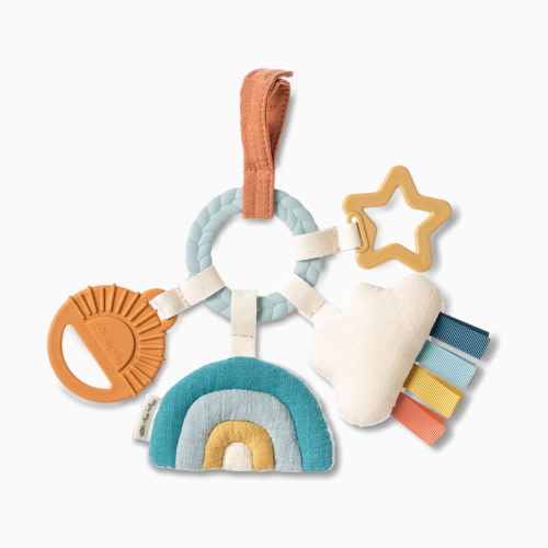 Itzy Ritzy Bitzy Busy Ring Teething Activity Toy - Cloud