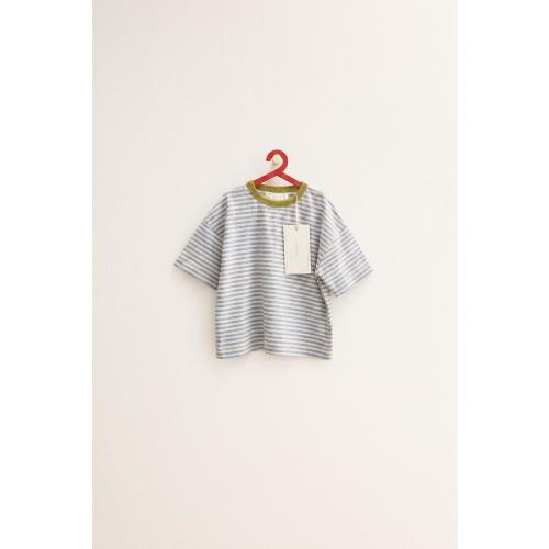ZARA TIMELESS - STRIPED T-SHIRT - Blue | ZARA United States