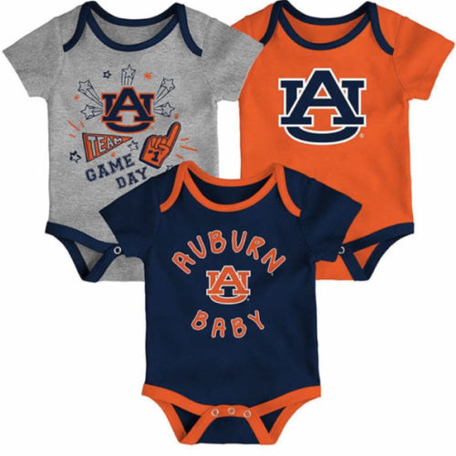 Auburn Tigers Baby NAVY Champ One Piece Set - 73125283