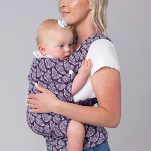 The Monarch Baby Carrier - Violet Wings – Mabē