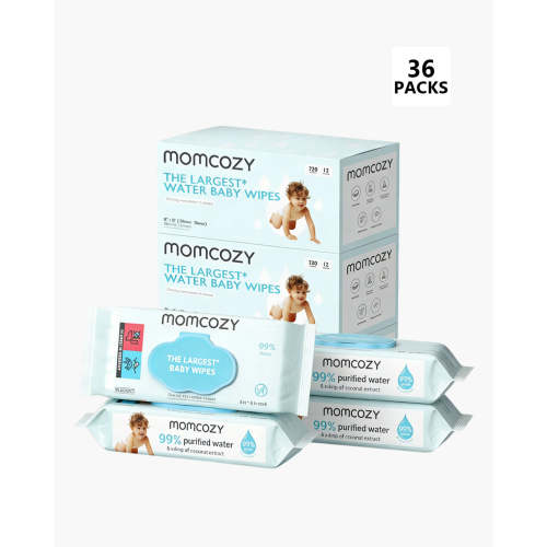 Momcozy Pure Water Wipes - Gentle for Babies