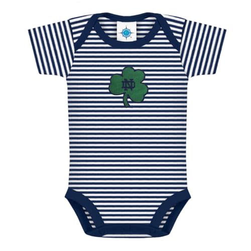 Creative Knitwear College Baby NCAA Infant Striped Bodysuit