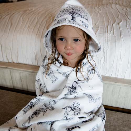 Heaven on Earth Hooded Child Bath Towel – Cowkid Clothing Company
