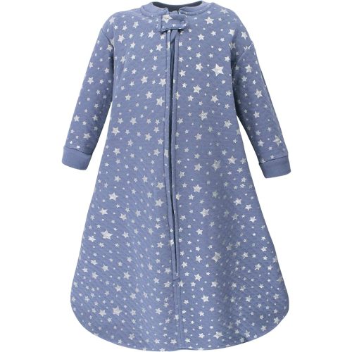 Hudson Baby Unisex Baby Premium Quilted Long Sleeve Sleeping Bag and Wearable Blanket