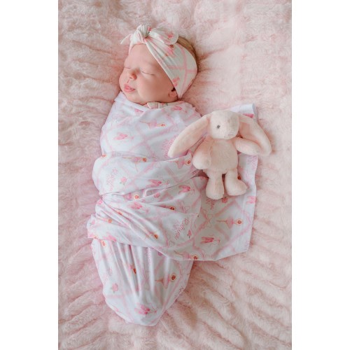 Personalized Swaddle | Darling Ballerina