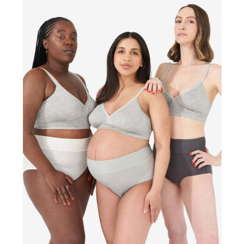 The Effortless Bra: Longline, Pull-Down Maternity to Nursing Bra – Bodily