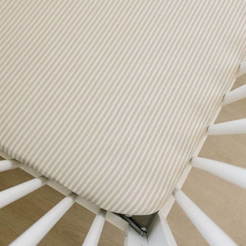Ribbed Bamboo Stretch Crib Sheet (Print)
