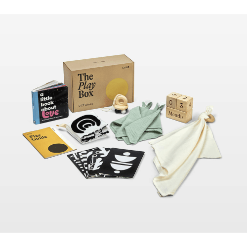 Lalo The Play Box Montessori Inspired Baby Developmental Toys for 0-12 Weeks