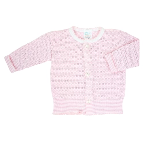 Monogrammed Solid Color Cardigan