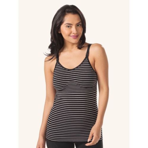 Leading Lady Women's Maternity to Nursing Seamless Cotton Tank (4023)