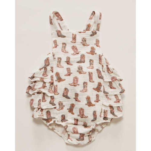 Angel Dear Infant Girls' Cowgirl Boot Onesie