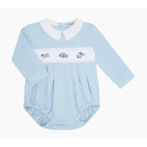 Mini Voyages Embroidery Bubble LS- 3-6m