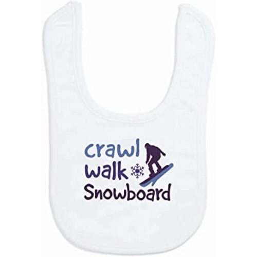 ChalkTalkSPORTS Skiing & Snowboarding Baby & Infant Bibs | Soft Microfiber Ski & Snowboard Baby Bibs