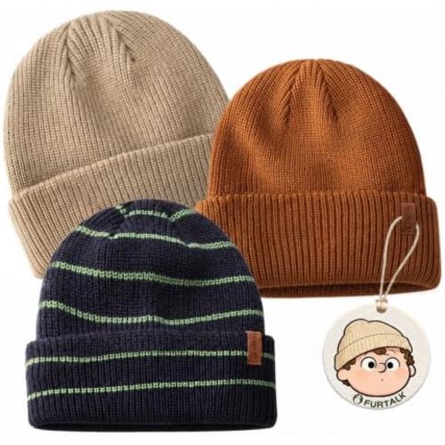 FURTALK Toddler Baby Boys Girls Beanies Kids Winter Hats Children Knit Caps
