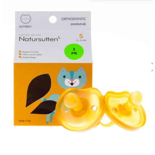 Natursutten Orthodontic Butterfly Shield Pacifier – Blooming Baby