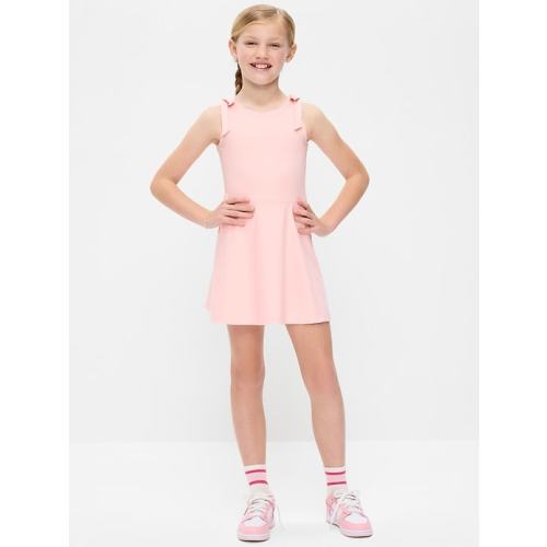 PowerSoft Sleeveless Tie-Strap Athletic Dress for Girls