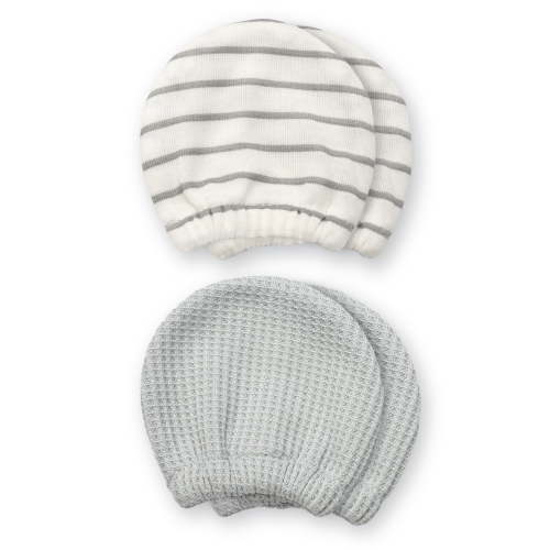 Carter's Child of Mine Infant Unisex Mittens, 2 Packs, Newborn