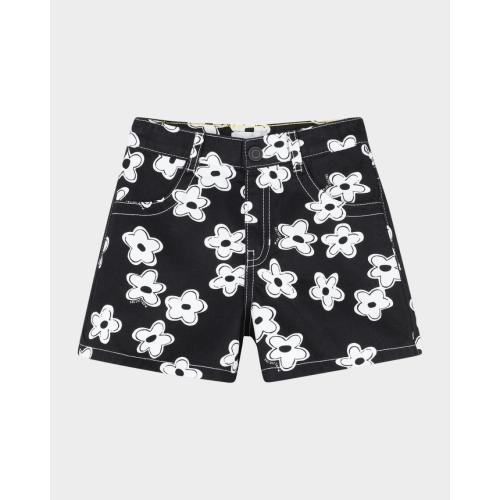 Marc Jacobs Girl's Daisy-Print Cotton Shorts, Size 4-6