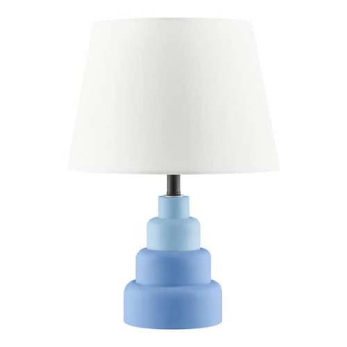 Tate 14.05 in. Ombre Blue Mini Table Lamp