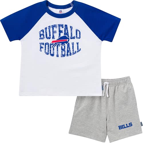 Gerber NFL unisex-baby Nfl Team T-shirt and Shorts Set