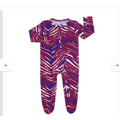 Buffalo Bamboo Footie – Little Fans Loungewear