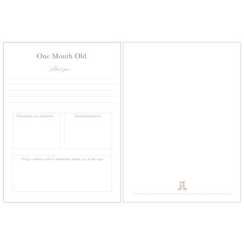 Woodland Baby Book