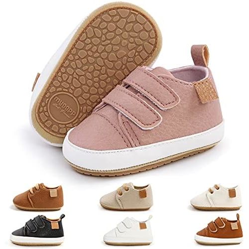 Baby Shoes Mary Jane Flats Non Slip Soft Sole Infant Toddler Sneakers First Walkers Party Christmas Dress Shoes