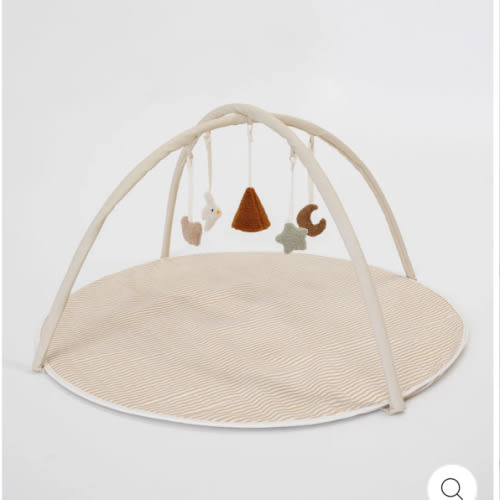 Quilted Play Mat & Baby Play Gym
